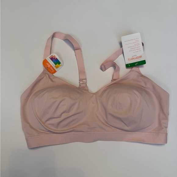 Warner’s Cloud 9 women Elegant Blush wireless lift bra NWT - Picture 2 of 6